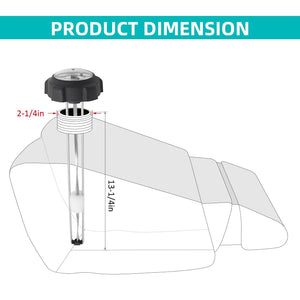 Fuel Gauge Gas Cap for Polaris Snowmobiles – OEM# 2511248 2511198 2511197 2511227