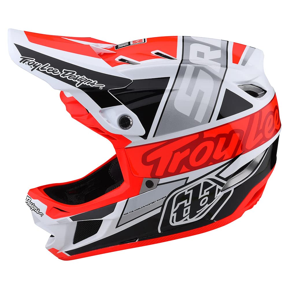 Troy Lee Designs D4 Composite Full Face Mountain Bike Helmet for Max Ventilation