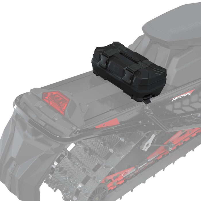Polaris Lock & Ride Flex Sport Tunnel Bag, Low 2884453 installed on snowmobile