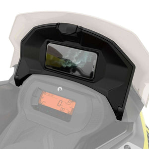 Ski-Doo OEM Black Glovebox Extension with Heated Cell Phone Holder – 860202072