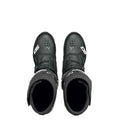 Lightweight SIDI Crossair dirt bike boots with fiberglass exoskeleton protection