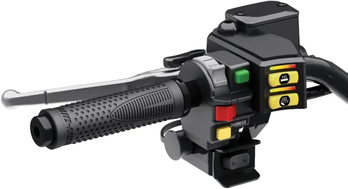 Can-Am New OEM Heated Grips & Thumb Throttle Combo, 715003250