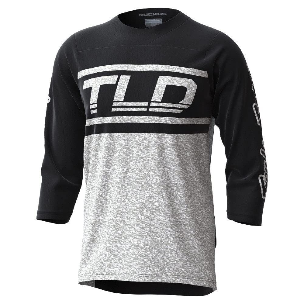 Mesh ventilation panels on Troy Lee Designs Ruckus MTB jersey