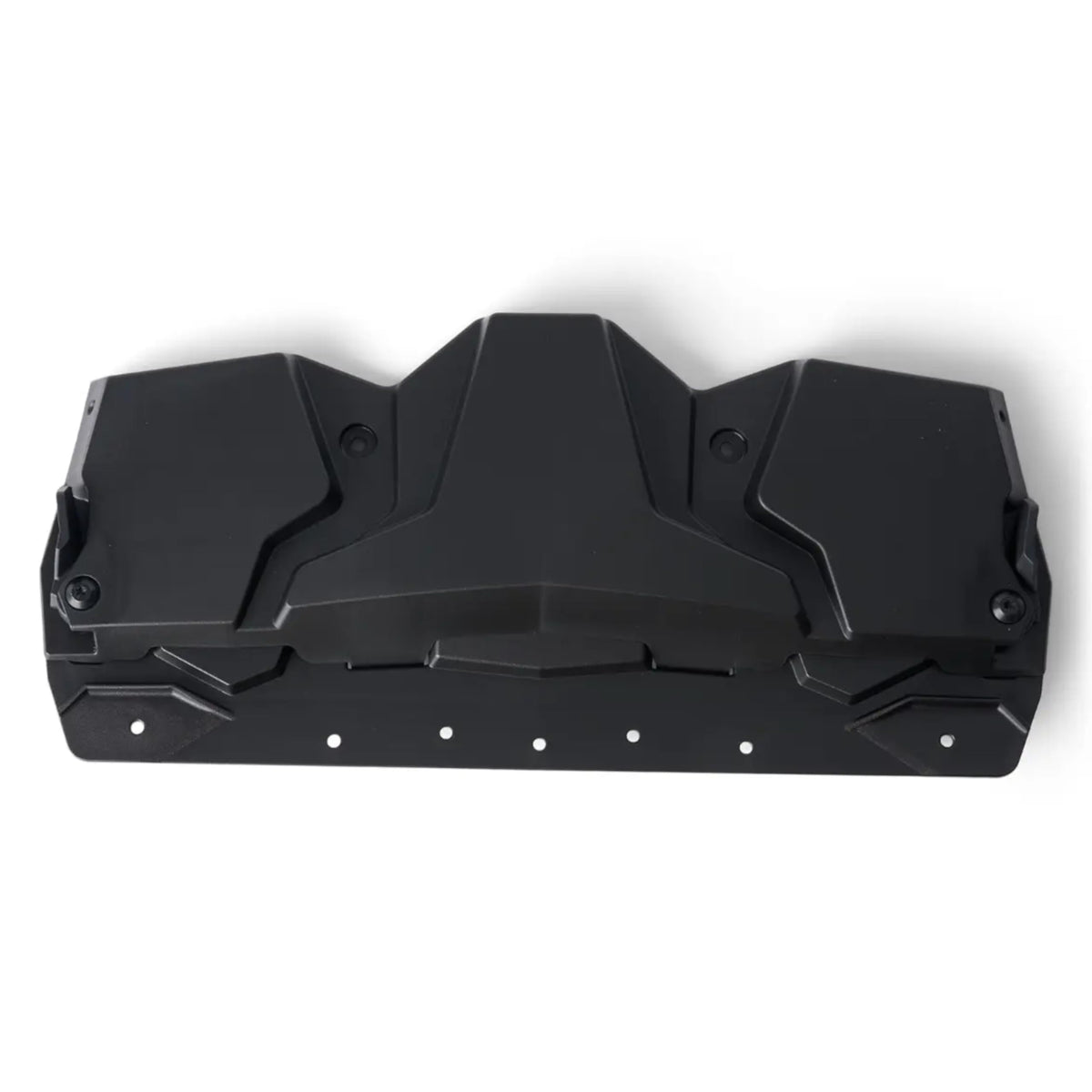Black Ski-Doo snowflap designed for optimal cooling and deep snow performance