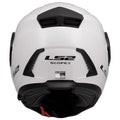 LS2 Horizon II Modular Motorcycle Helmet with SunShield – Gloss White