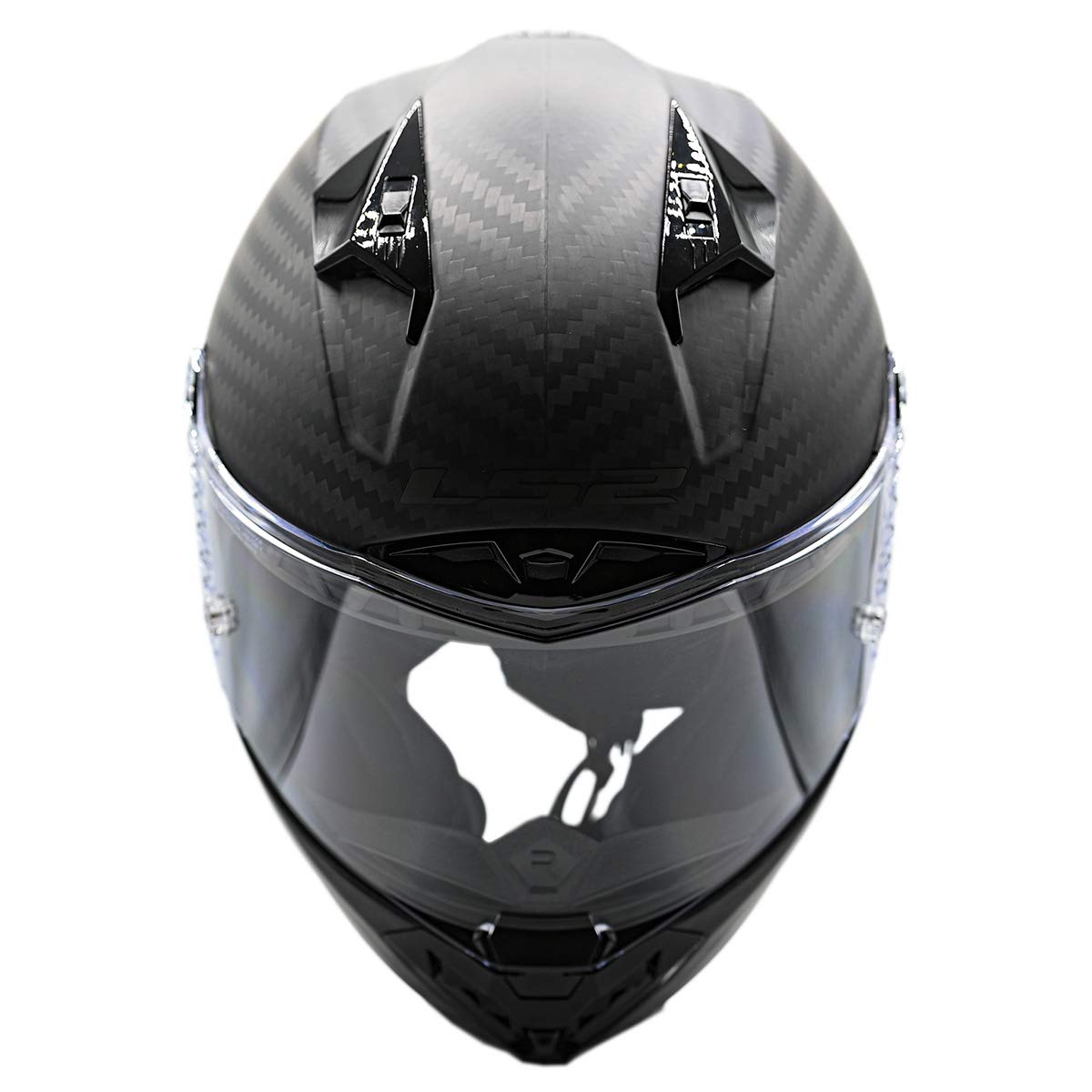 **OPEN BOX** LS2 Helmets Thunder Carbon Helmet, Carbon FIber-X-Large