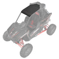 Polaris OEM matte black aluminum roof installed on RZR RS1