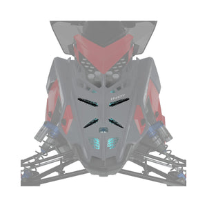 Polaris Snowmobile RGB Grill Insert Accent Lights – Custom LED Front Grille Lighting Kit