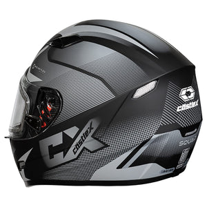 **OPEN BOX** Castle X Mugello Squad Snowmobile Helmet, Gray-Medium