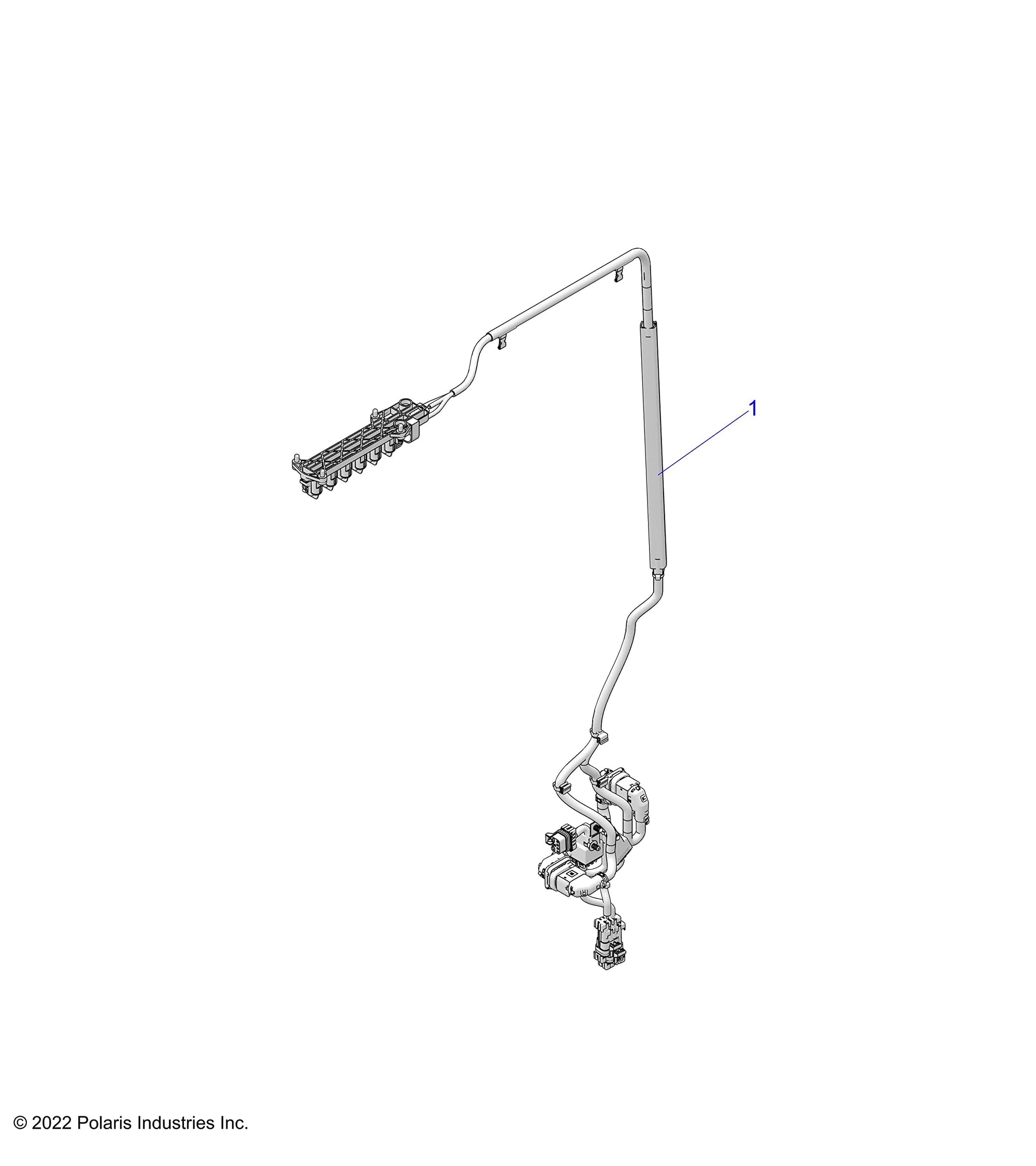 Polaris Pulse Roof Busbar 2882904 for Off Road Vehicles