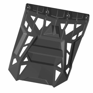 Polaris Snowmobile Snow Flap with Holes – Gloss Black, OEM 5456130-070