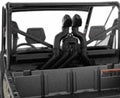 Black Can-Am snorkel system installed behind the cab, with multiple raised intake tubes extending above the cargo-bed wall.