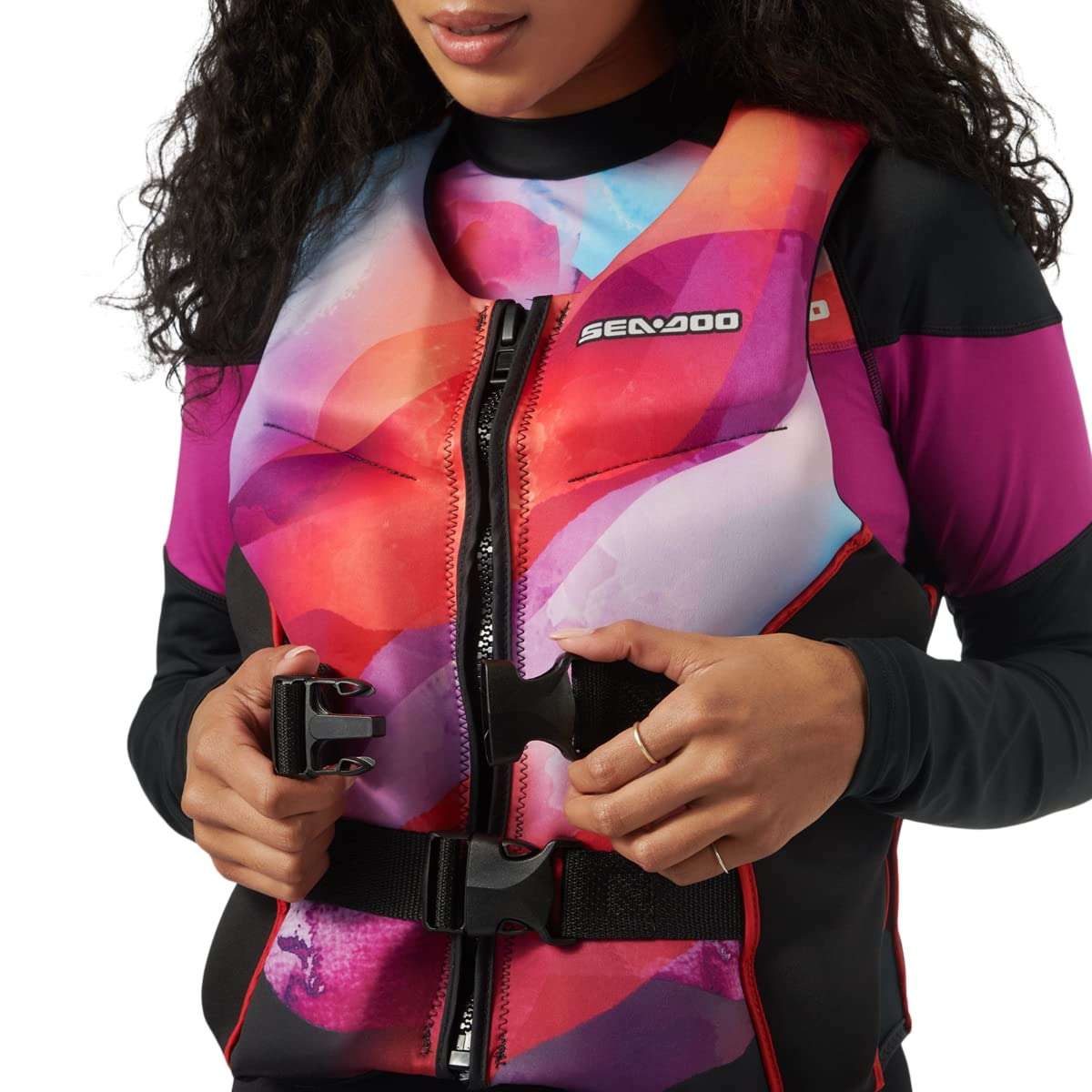 Sea-Doo Airflow Sunset Edition PFD/Life Jacket, 2859881417 – Unisex Adult XX-Large, Red