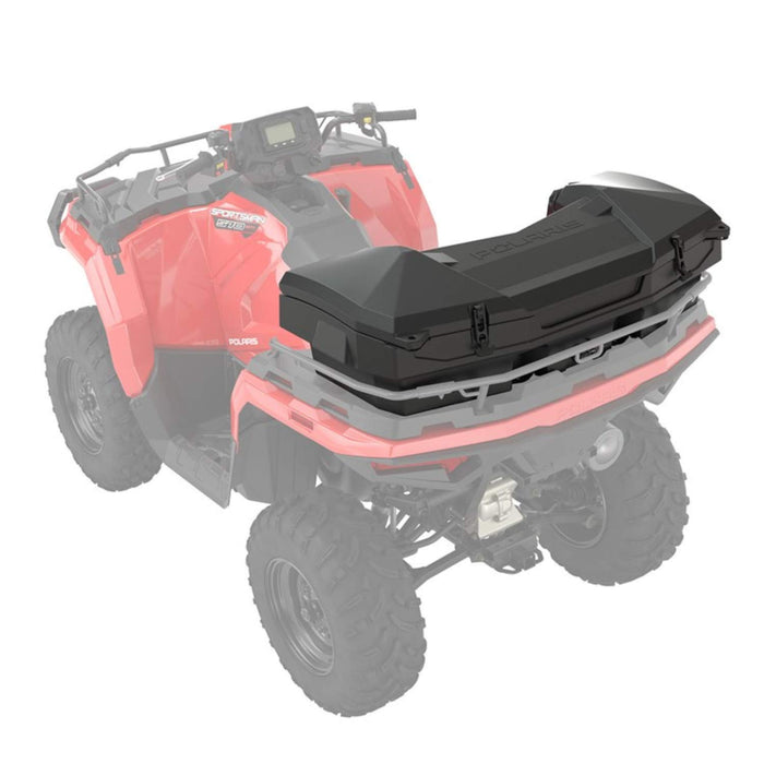 Polaris Lock & Ride Rear Cooler Box 2884857 installed on a Sportsman XP 1000.