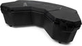 Black molded cooler box featuring a low-profile contoured design, hinged insulated lid, secure exterior latches, integrated LinQ mounting points, and an embossed Can-Am logo. A LinQ luggage rack (715001734) is required for G2S models.