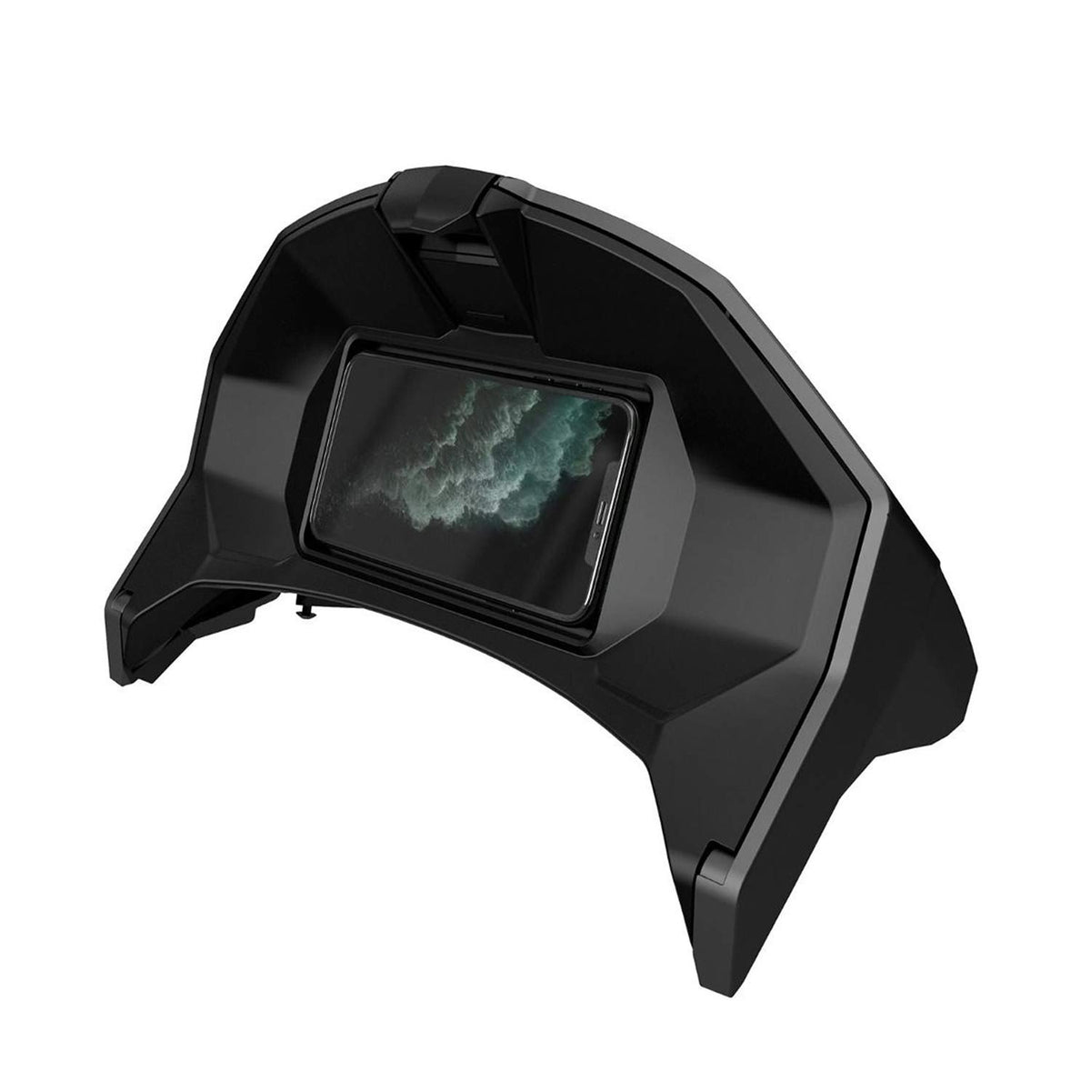 Ski-Doo OEM Black Glovebox Extension with Heated Cell Phone Holder – 860202072