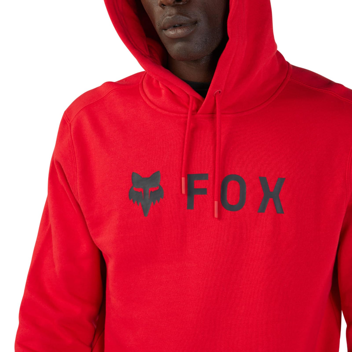 Fox Racing men’s fleece hoodie with soft brushed interior