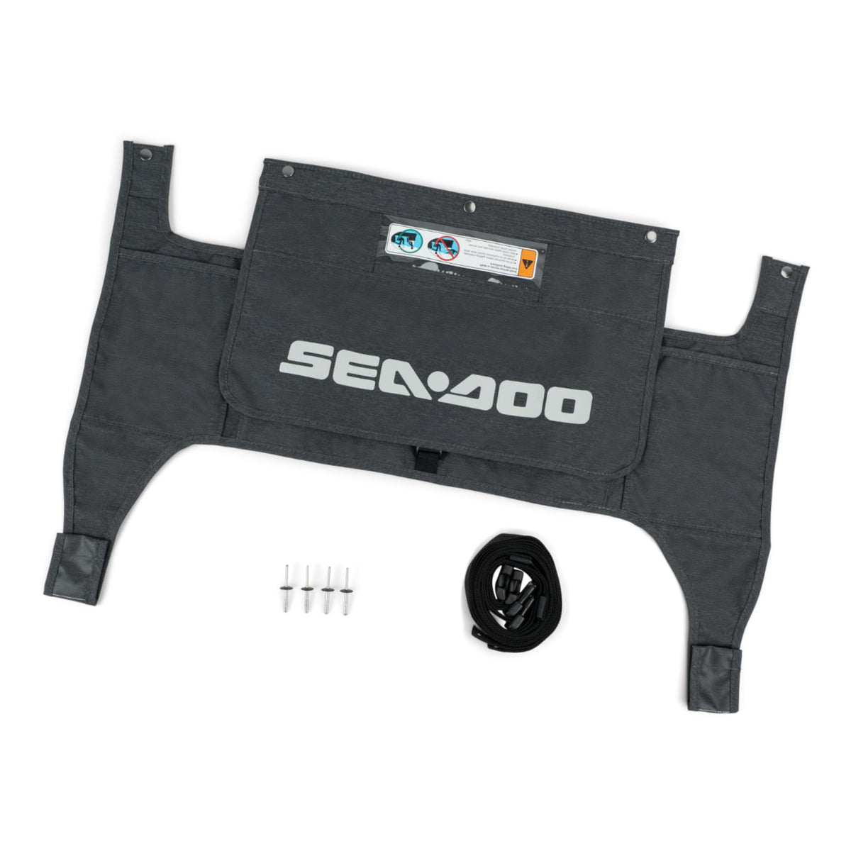 Sea-Doo Switch Cruise 18 Pontoon Quick Attach Inflatable Holder OEM black