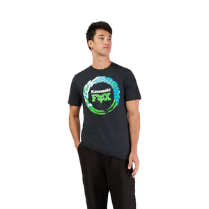 Fox Racing Men’s Kawasaki Short Sleeve T-Shirt – Moto-Inspired Tee