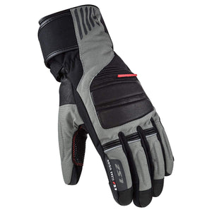 LS2 Helmets Frost Glove (Black/Gray - Small)