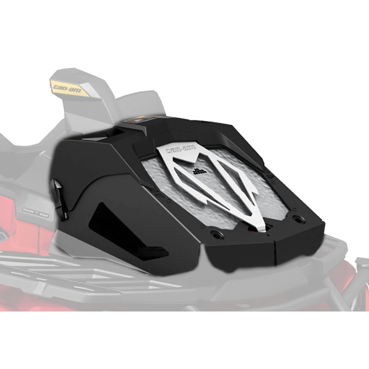 Can-Am Outlander MAX radiator relocator assembly