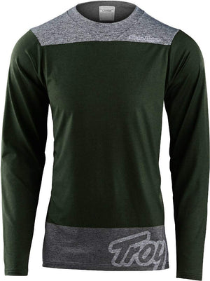 Troy Lee Designs Skyline LS Chill MTB Jersey – London Olive/Gray