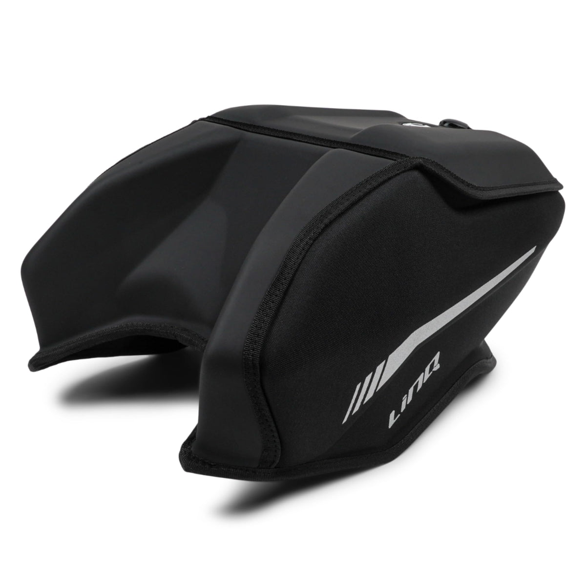 Ski-Doo LinQ 11L Trail Seat Bag – Black, OEM Snowmobile Accessory