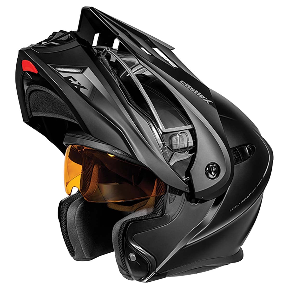 **OPEN BOX** Castle X CX950 V2 Fierce Modular Electric Snow Helmet, Matte Black