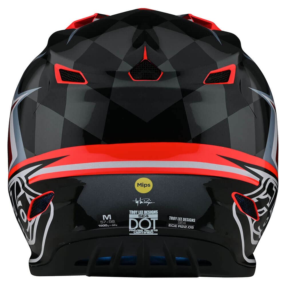 Troy Lee Designs Youth SE4 Polyacrylite Helmet Kids|Offroad|Motocross|