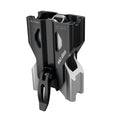 Ski-Doo Summit X/SP E-TEC adjustable handlebar riser in black and aluminum