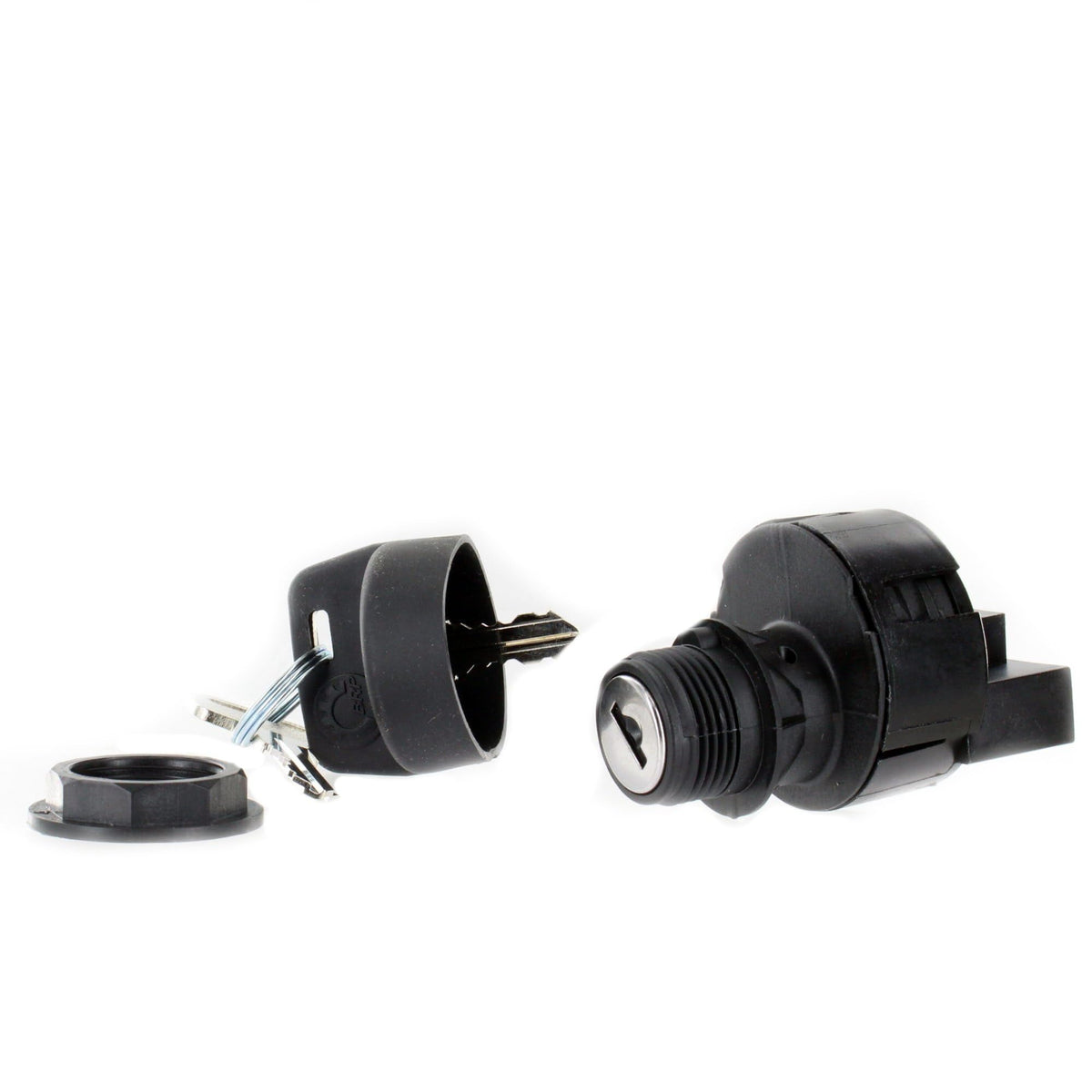 Black Can-Am ignition switch with key