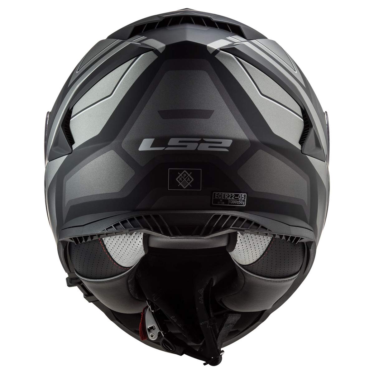 LS2 Kinetic Polymer Alloy helmet with ventilation ports