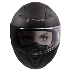 LS2 Centric Full Face Motorcycle Helmet – Shift Matte Black