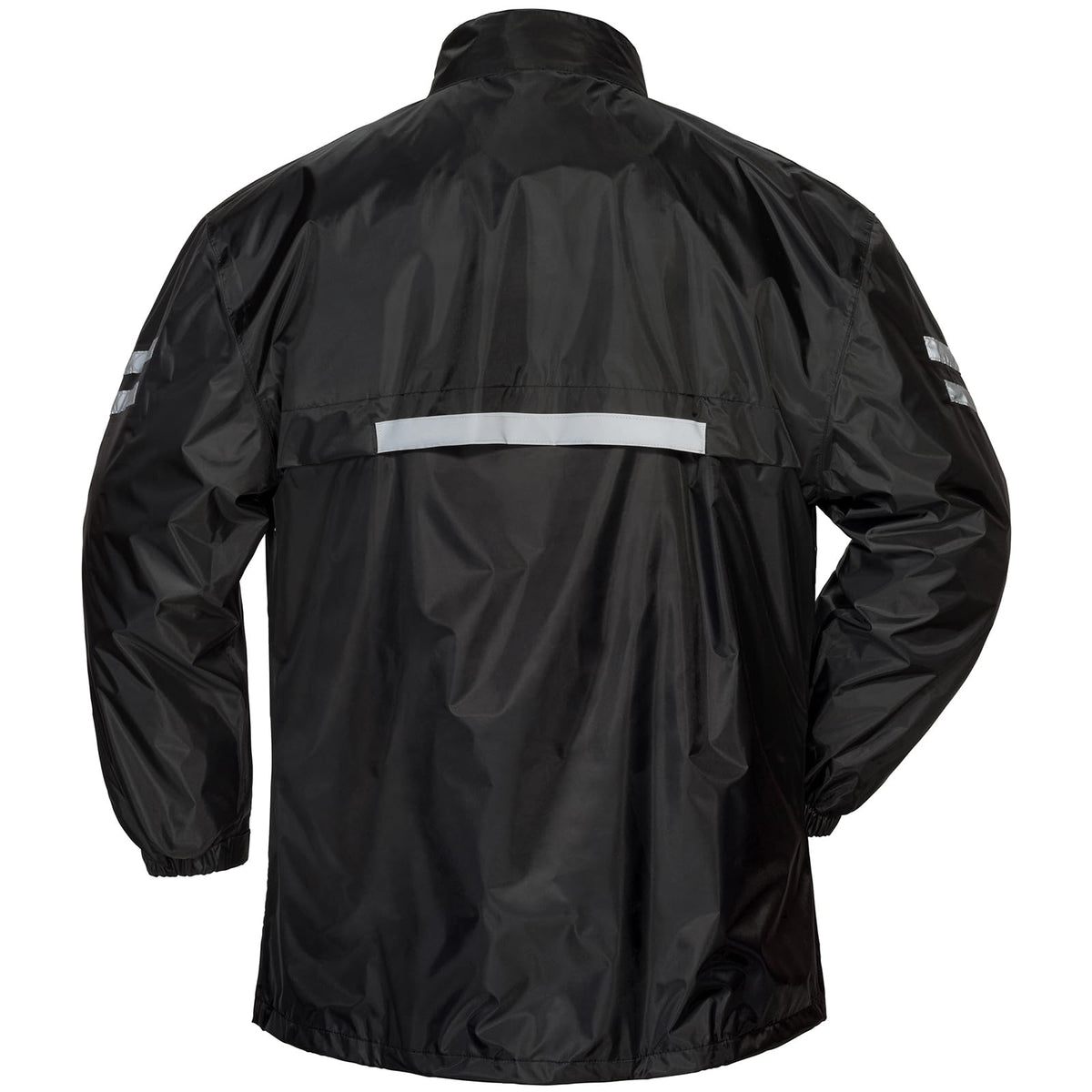 Tourmaster Shield Two-Piece Motorcycle Rainsuit – Waterproof Riding Gear Black