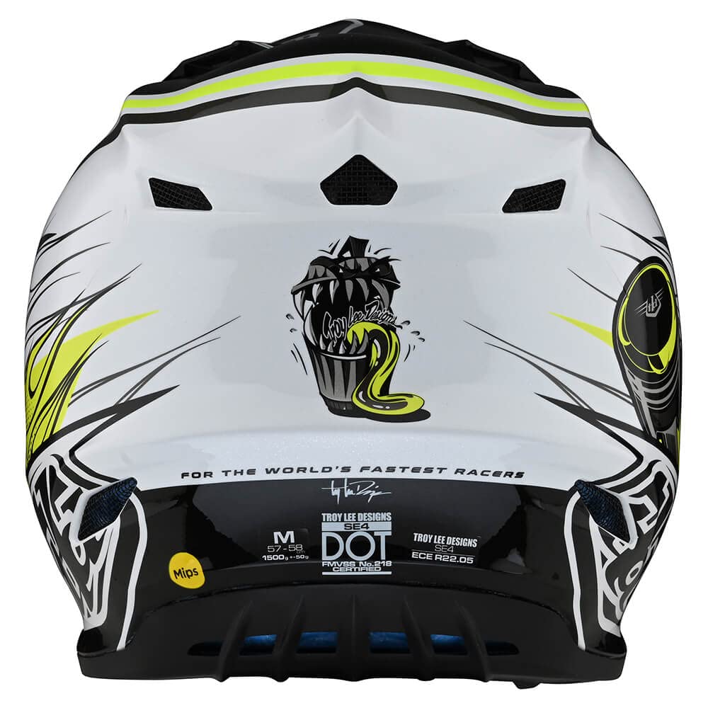 Lightweight dirt bike helmet SE4 by Troy Lee Designs