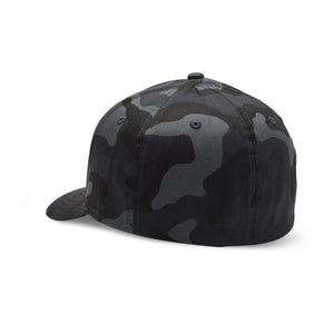 Fox Racing Men's Fox Head Flexfit Hat – Black Camo, Small/Medium