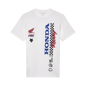 Fox Racing Men’s Honda Short Sleeve T-Shirt – Optic White