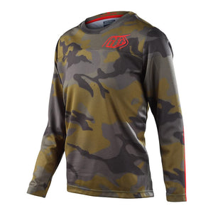 Troy Lee Designs Youth Flowline LS Jersey – MTB / Mountain Bike / BMX / Trail Riding Shirt