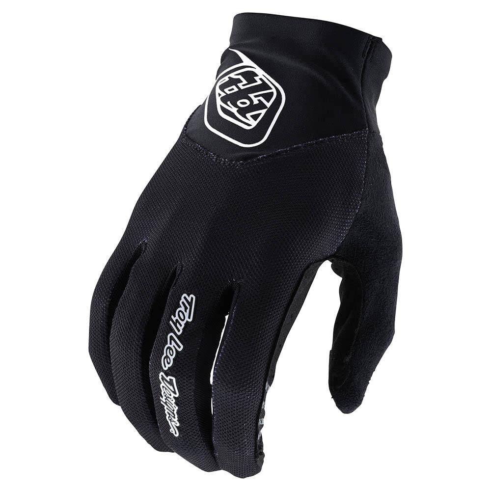 Mountain bike glove in black shown in a 2X size from Troy Lee Designs.