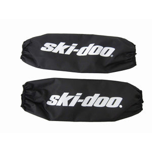 Ski-Doo Front Shock Protector Sleeves – Pair (Black/White) – 861775600 / 860201128