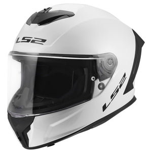 LS2 Rapid III Full Face Motorcycle Helmet – Gloss White DOT/ECE 22.06