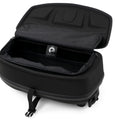 Ski-Doo OEM LinQ Sport Tunnel Bag mounted on snowmobile
