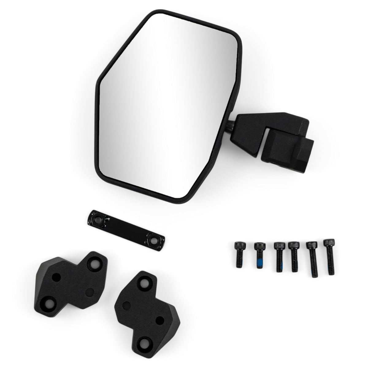Durable Can-Am side mirror for rough trail use