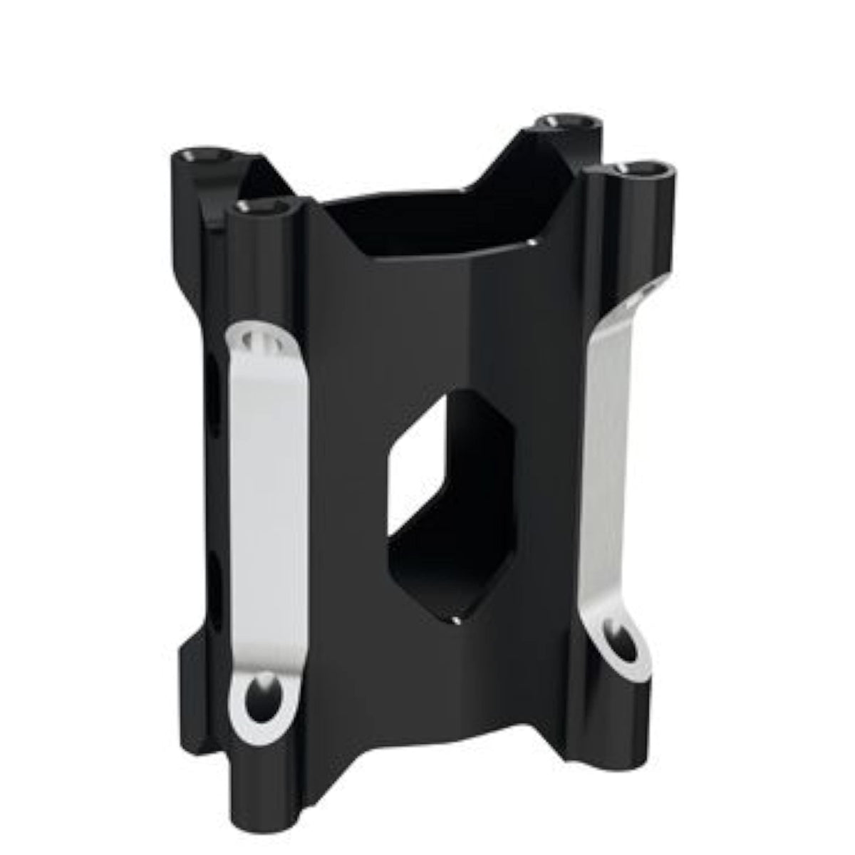 Ski-Doo OEM straight handlebar extension kit in black for REV Gen4