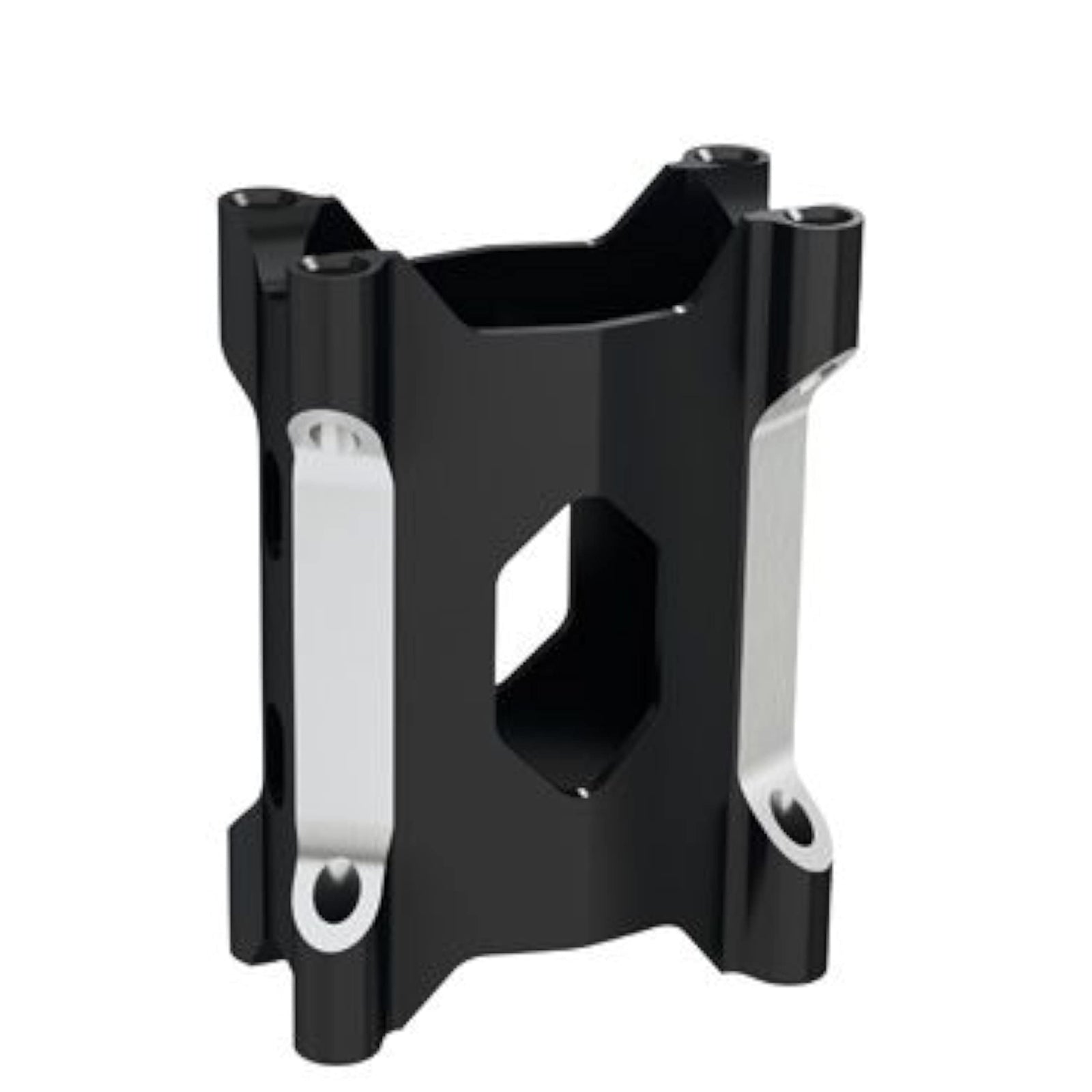 Ski-Doo OEM straight handlebar extension kit in black for REV Gen4