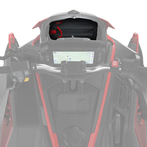 Polaris Snowmobile Matryx Waterproof Dash Zip Bag – Black, OEM 2889776