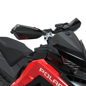 Polaris Snowmobile MATRYX Defend Handguards – Gloss Black, Pair (OEM 2884616-266)