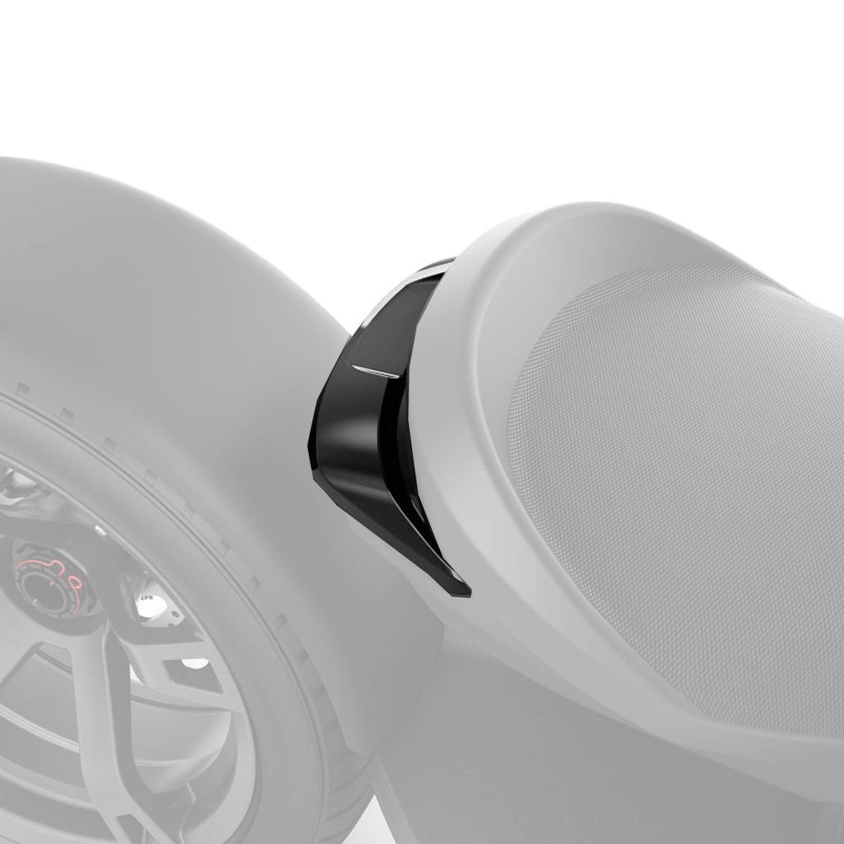 Can-Am Ryker rear spoiler OEM 219400869 black