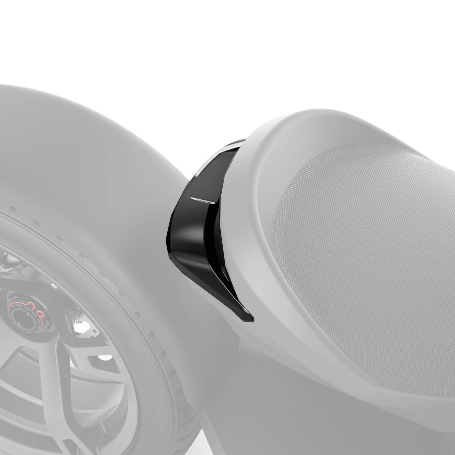 Can-Am Ryker rear spoiler OEM 219400869 black