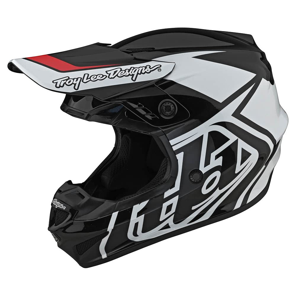 **OPEN BOX** Troy Lee Designs GP Motocross Helmet, Black/White-XL